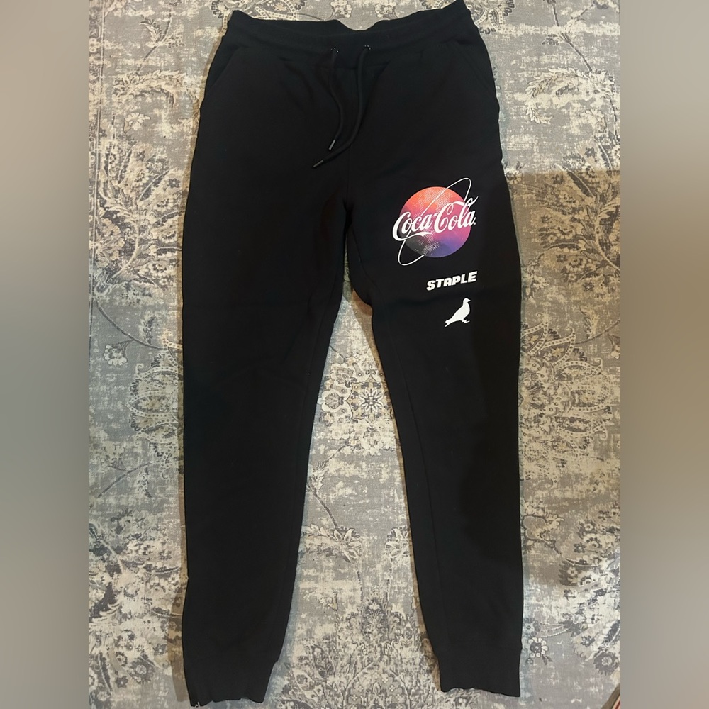 Staple Pigeon x Coca-Cola Jogger Sweatpants size L